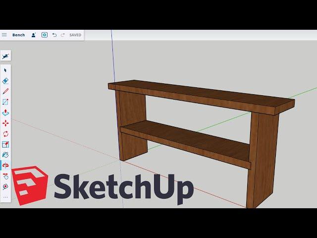 Sketchup for Woodworkers -  Part 1 - Getting Started