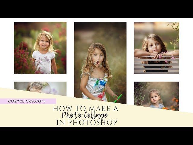 How To Create A Photo Collage In Photoshop VIDEO