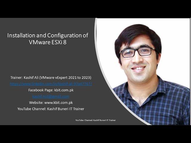 VMware ESXi 8 - Installation and Configuration - Home-Lab