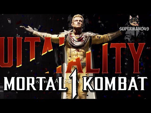 Homelander Is The KING Of QUITALITIES! - Mortal Kombat 1: Random Character Select Challenge