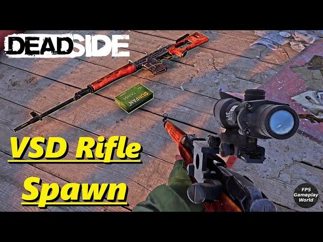 DEADSIDE Gameplay - VSD Rifle Spawn (PC 2K QHD 1440p 60fps) 2022