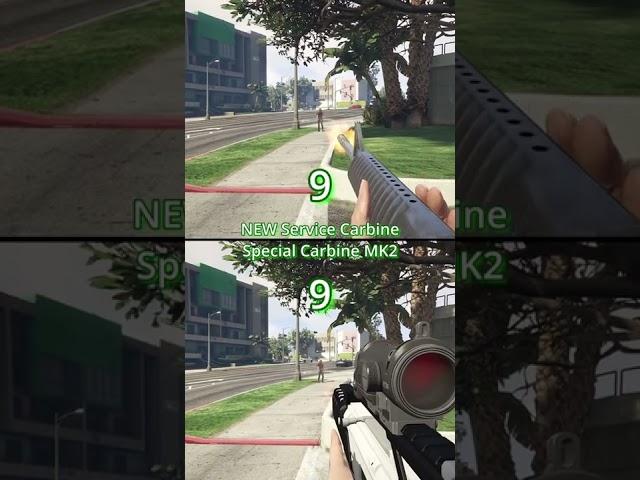 Service carbine VS Special carbine MK2 gta online