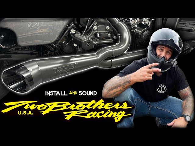 TWO BROTHERS RACING 2-1 SHORTY Install for Harley Davidson M8