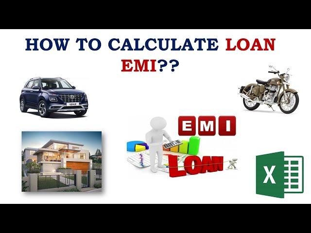 How to Calculate EMI and Prepare EMI Schedule using Excel?