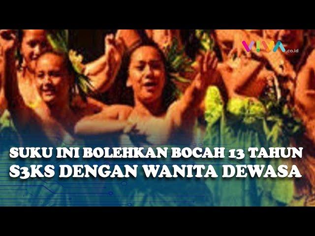 Ritual Nyeleneh Suku Mangaia, Wanita Dewasa 'Wik-wik' dengan Bocah 13 Tahun