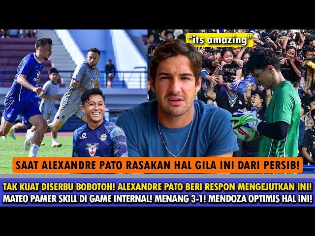 RESPON MENGEJUTKAN ALEXANDRE PATO SAAT DISERBU BOBOTOH️Mateo Beraksi Di Game Internal!