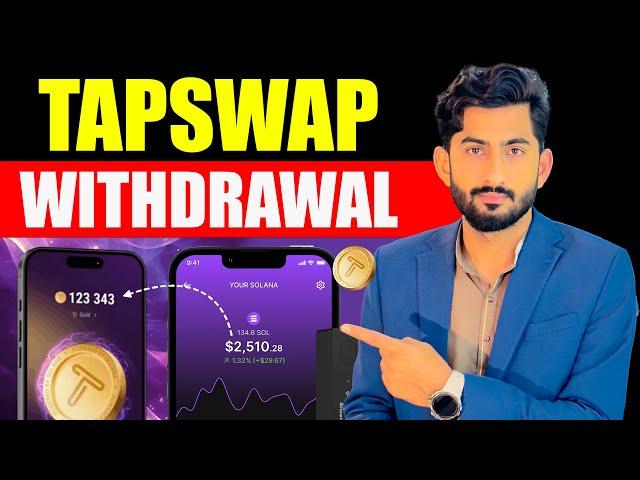 TapSwap Telegram Bot Withdrawal | Connect Tapswap With Solana Wallet | Notcoin Similar