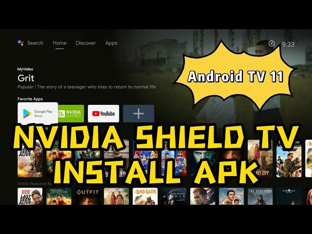 HOW TO SIDELOAD INSTALL APK FROM USB ON NVIDIA SHIELD TV PRO (ANDROID TV 11 / SHIELD EXPERIENCE 9.0)