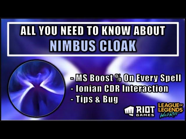 Nimbus Cloak Rune Explanation - Wild Rift Knowledge