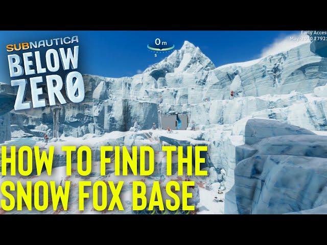 Subnautica Below Zero: How to Find the Snowfox Base