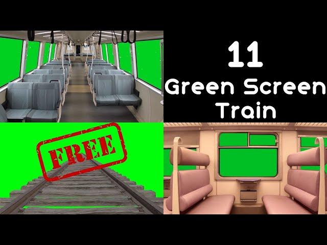 11 Green Screen Train - Free Download - No Copyright