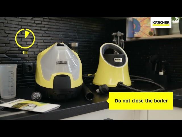 How to descale Karcher steam cleaners