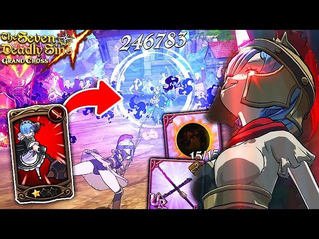 QUEEN OF STATS!! BUFFED-UP REM DESTROYS PVP?! | Seven Deadly Sins: Grand Cross