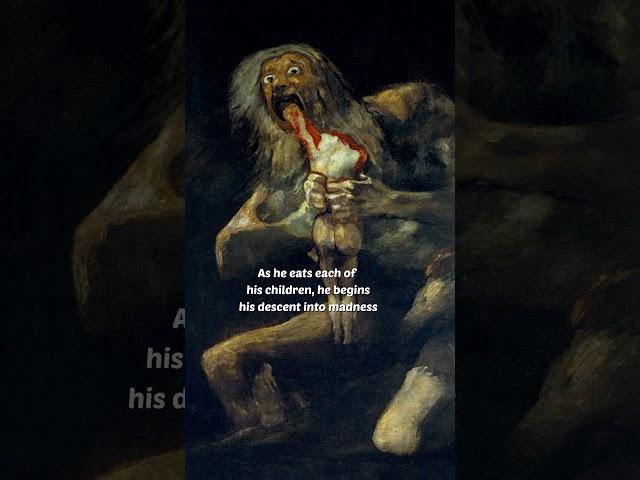 Saturn Devouring His Son | Francisco Goya #art #painting #arthistory #romanmythology