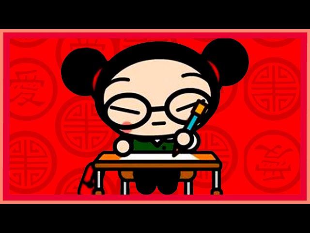 Why does Pucca never go to school?