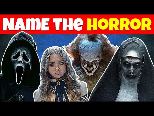 Guess The Scary Movie (EASY - IMPOSSIBLE)| Horror Film Trivia| Halloween, Saw, M3GAN| Movie Quiz