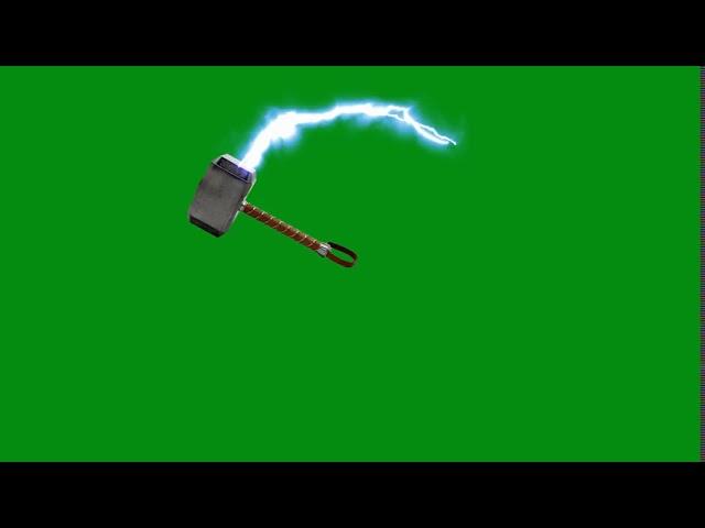 Thor's Hummer rotating green screen