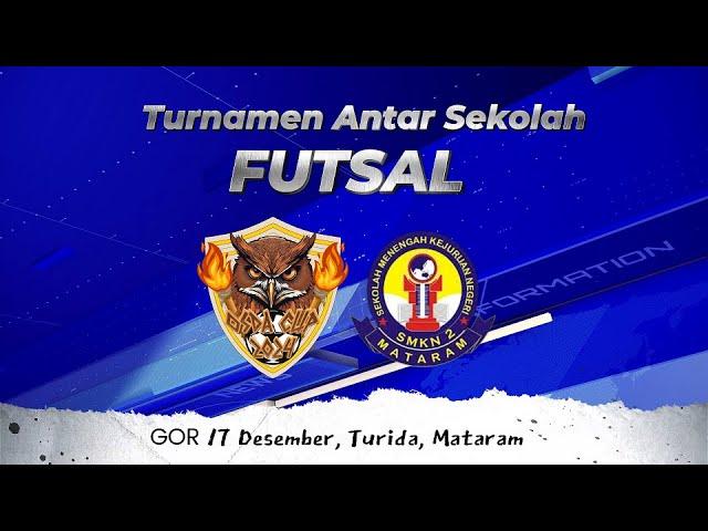 LIVE FINAL FUTSAL : SMPN 1 KEDIRI VS SMPN 1 MATARAM TURNAMEN OSDA CUP 2024 (BABAK II)