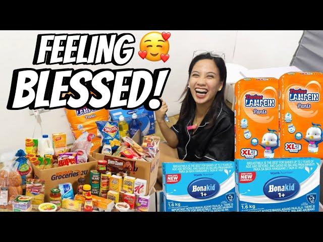 GROCERY HAUL PARA SA BAGONG BAHAY!(BONGGA! ANG DAMING STOCKS ni GAB!)