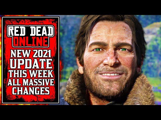 Rockstar's NEW UPDATE Today! Welcome to Red Dead Online 2021 (RDR2)