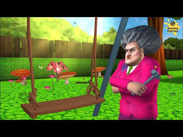 Scary Teacher 3D Glamour Gala Chapter All New Levels. Perfect Swing VS Clowning Around .