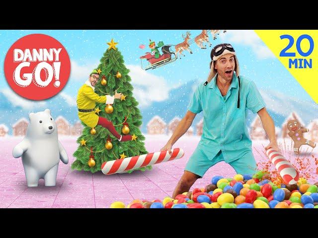 Winter Dance Party Mix!   | Christmas Dance Compilation | Danny Go! Holiday Songs for Kids