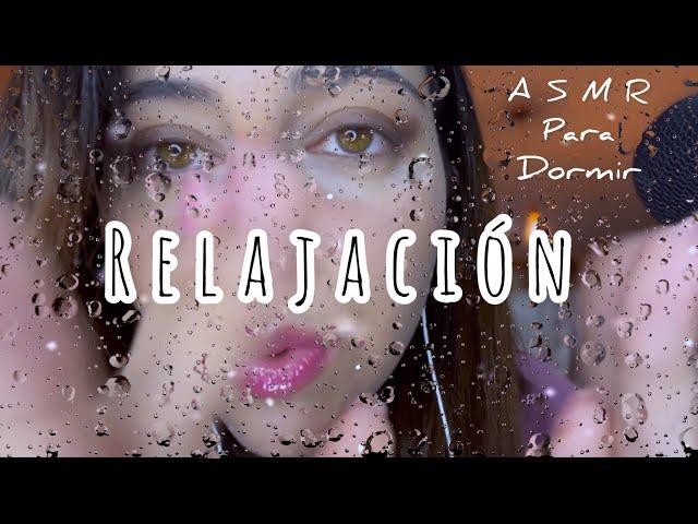 ASMR para dormir y relajarte con sonido a lluvia, respiración y sonidos hermosos ️