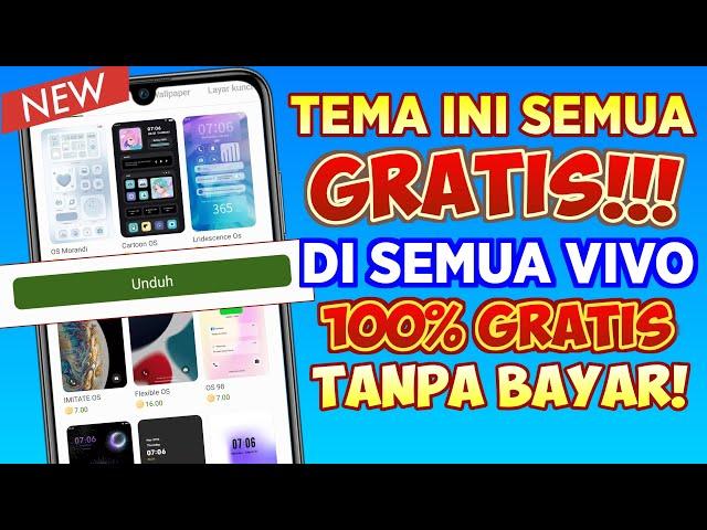 Update Tema Vivo Berbayar Menjadi Gratis - Mengubah Tema Berbayar Menjadi Gratis di Semua Vivo