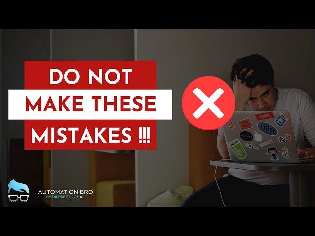 Top 3 mistakes Test Automation Engineers make | Test Automation Best Practices