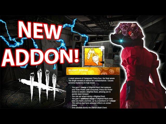 Dbd New Halloween Update! BLIGHT SERUM ADDON On NURSE? Dead By Daylight Killer Gameplay