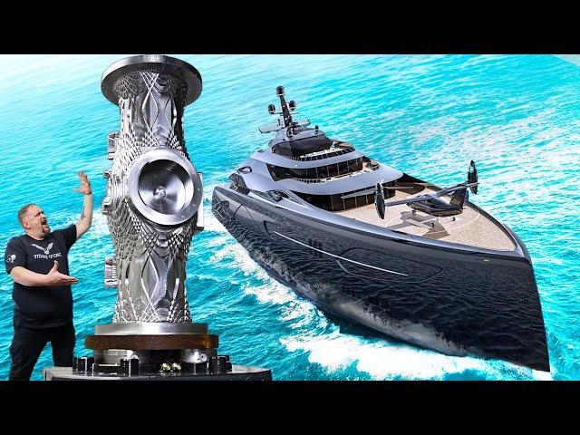 Machining $100K Ball Valve for a HUGE Super Yacht