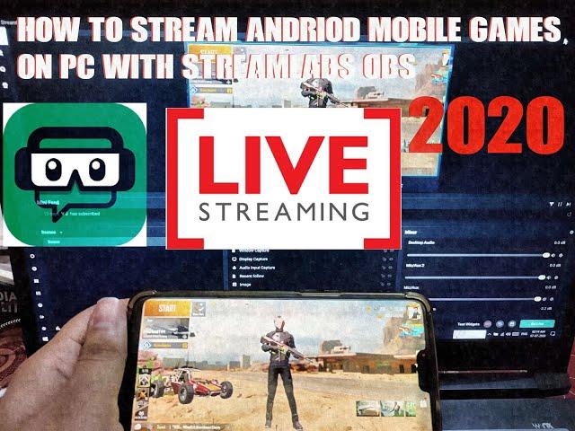 How to Stream Andriod Mobile Games on PC with Streamlabs OBS | 2020 | Wireless