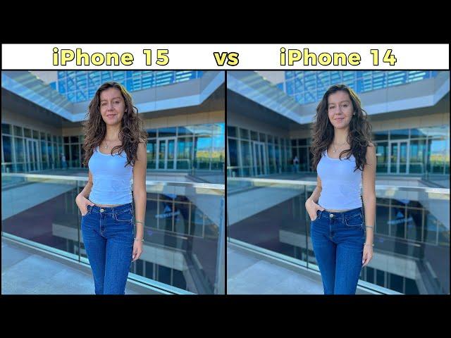 iPhone 15 vs iPhone 14 Camera Test