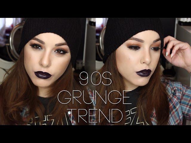 90s Grunge Makeup  Tutorial & 90s Lip Favorites