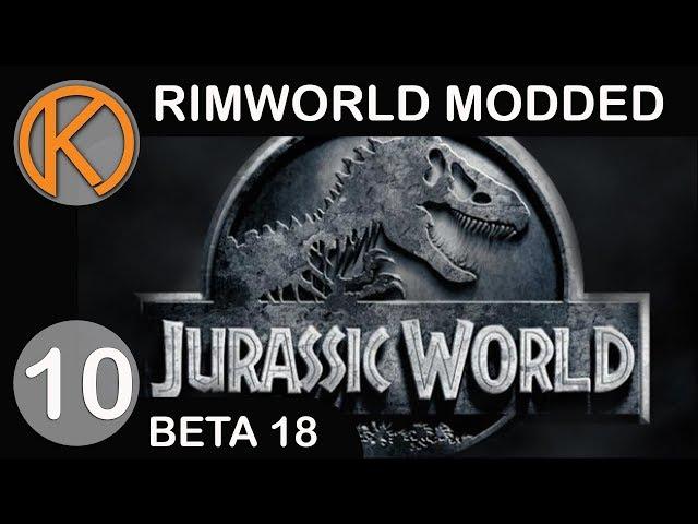 RimWorld Beta 18 Modded | DINO FOOD PRODUCTION - Ep. 10 | Let's Play RimWorld Beta 18 Gameplay