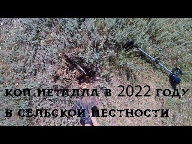 Коп металла в 2022 году с MD 4030, около села