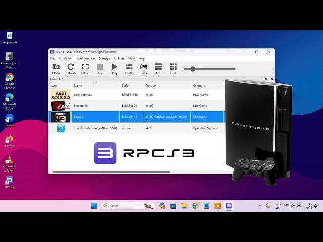 RPCS3: PS3 Emulator Full Setup Guide on PC (2024)