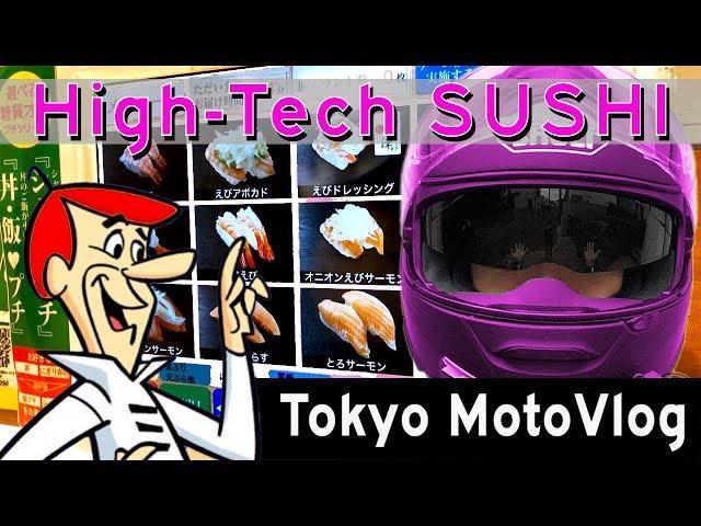 Is High-Tech SUSHI any good?? | A TOKYO MotoVlog