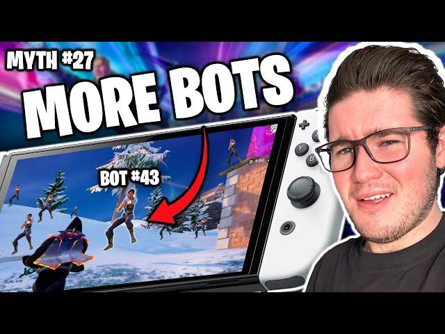 I BUSTED 30 Fortnite Myths On Nintendo Switch