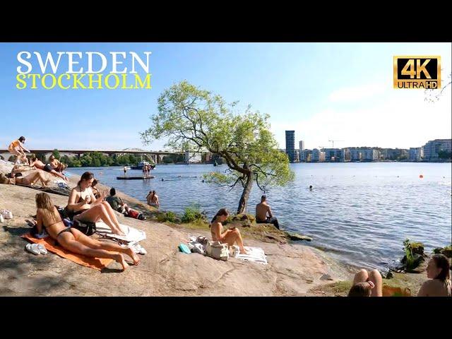 Stockholm - SUMMER - Juni - Sweden - Södermalm - 4K