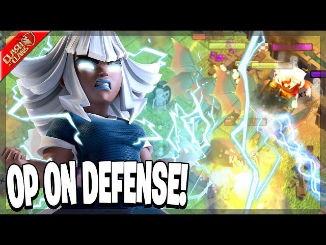 *NEW* Electro Titan is the Best Defensive Troop?! (Clash of Clans)