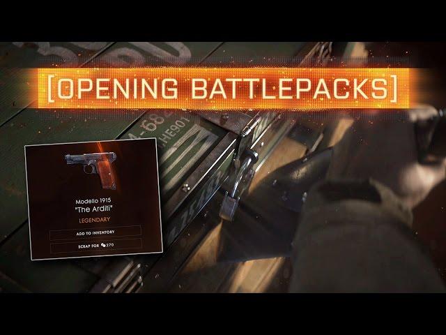 ► OPENING BATTLEPACKS! - Battlefield 1