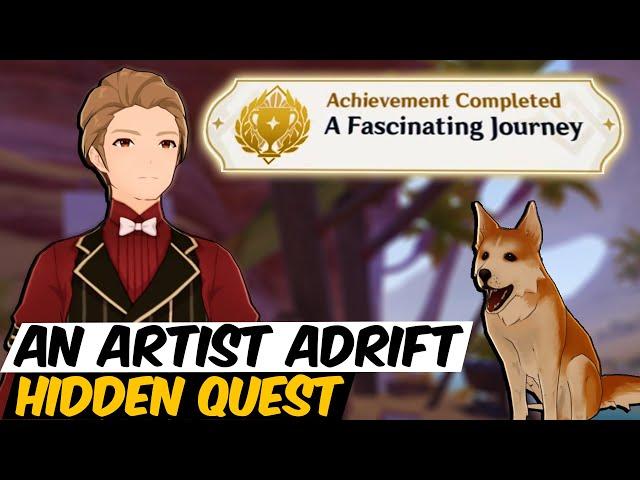 An Artist Adrift HIDDEN QUEST A Fascinating Journey HIDDEN ACHIEVEMENT | Genshin Impact 3.6