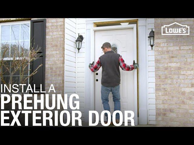 How To Install A Prehung Exterior Door