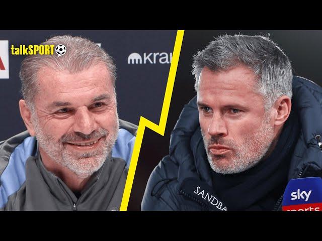 "He Apparently Likes Me!" Ange Postecoglou RESPONDS To Jamie Carragher Pre Tottenham Vs Liverpool!