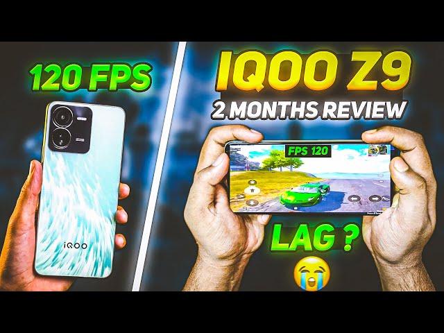 IQOO Z9  120 FPS IN PUBG BGMI  AFTER 2 MONTHS | IQOO Z9 PUBG BGMI TEST | IQOO Z9