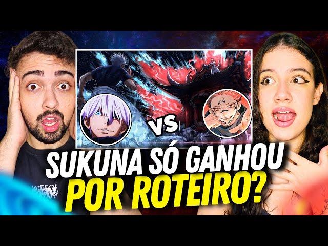 GOJO vs SUKUNA AMV | FULL FIGHT  + ENDING SCENE 4K | LADY GAGA - JUDAS React