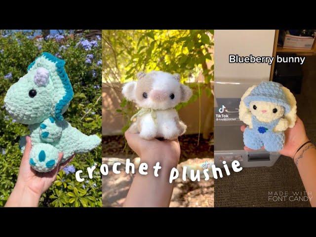 crochet a plushie with me / tiktok compilation