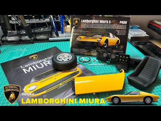 Build the Lamborghini Miura - Part 1 - Stages 1-6