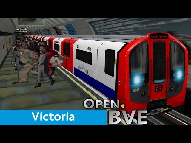 Playing Open.BVE #3 - Victoria Line (2009 Stock): Walthamstow Central to Vauxhall